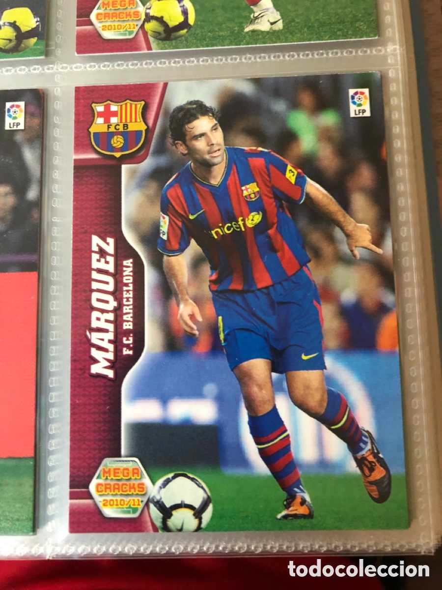 Cromos de Futebol: Megacracks 2010 2011 M&aacute;rquez 63 Barcelona