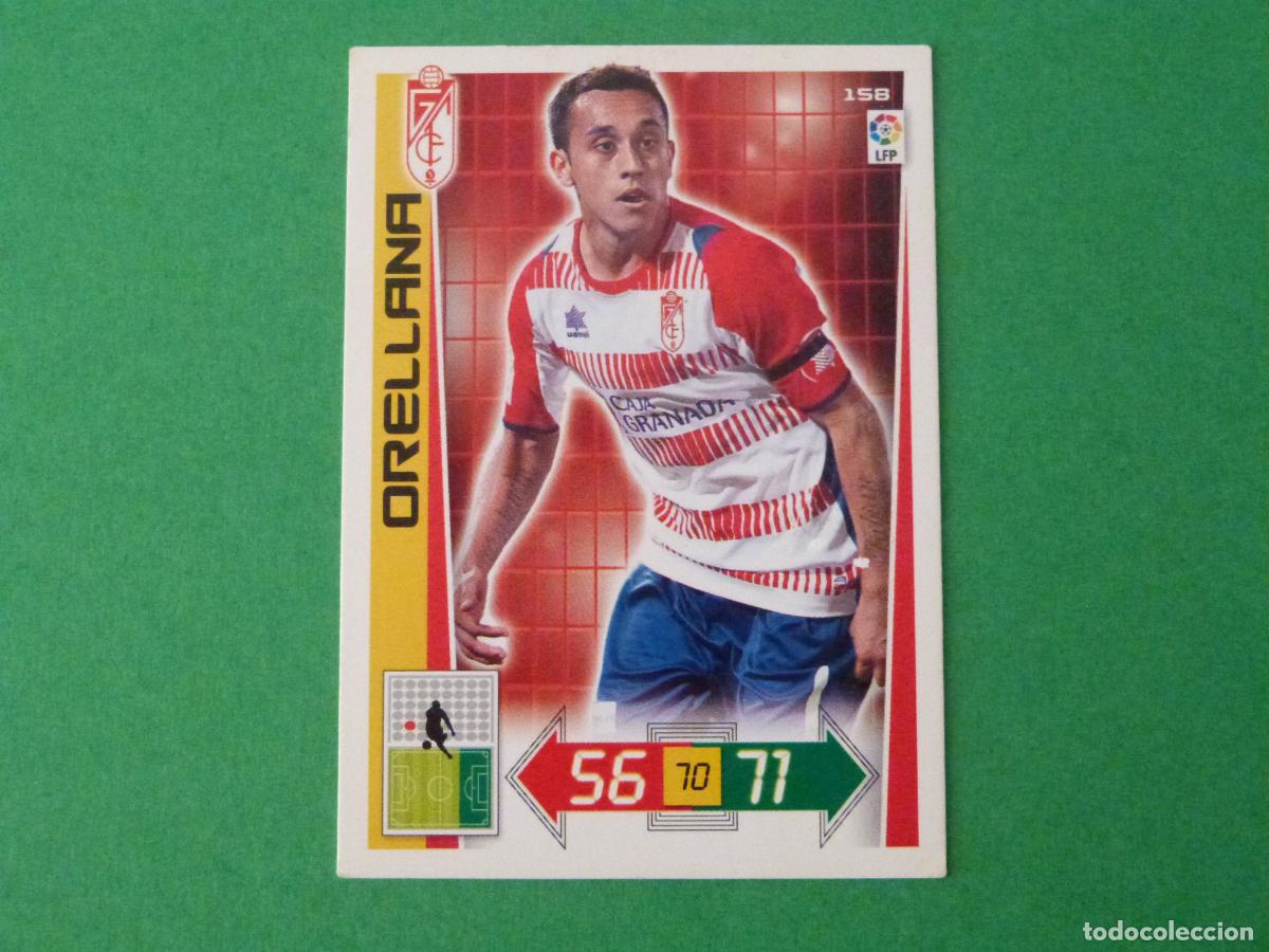 Cromos de Futebol: TRADING CARD FUTBOL ORELLANA GRANADA C.F. N&ordm; 158 LIGA ADRENALYN XL 2012-2013/12-13