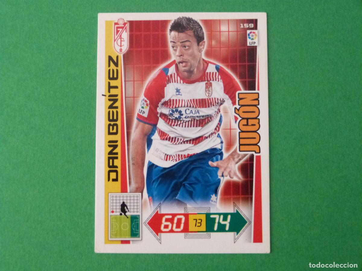 Cromos de Futebol: TRADING CARD FUTBOL DANI BENITEZ GRANADA C.F. N&ordm; 159 LIGA ADRENALYN XL 2012-2013/12-13