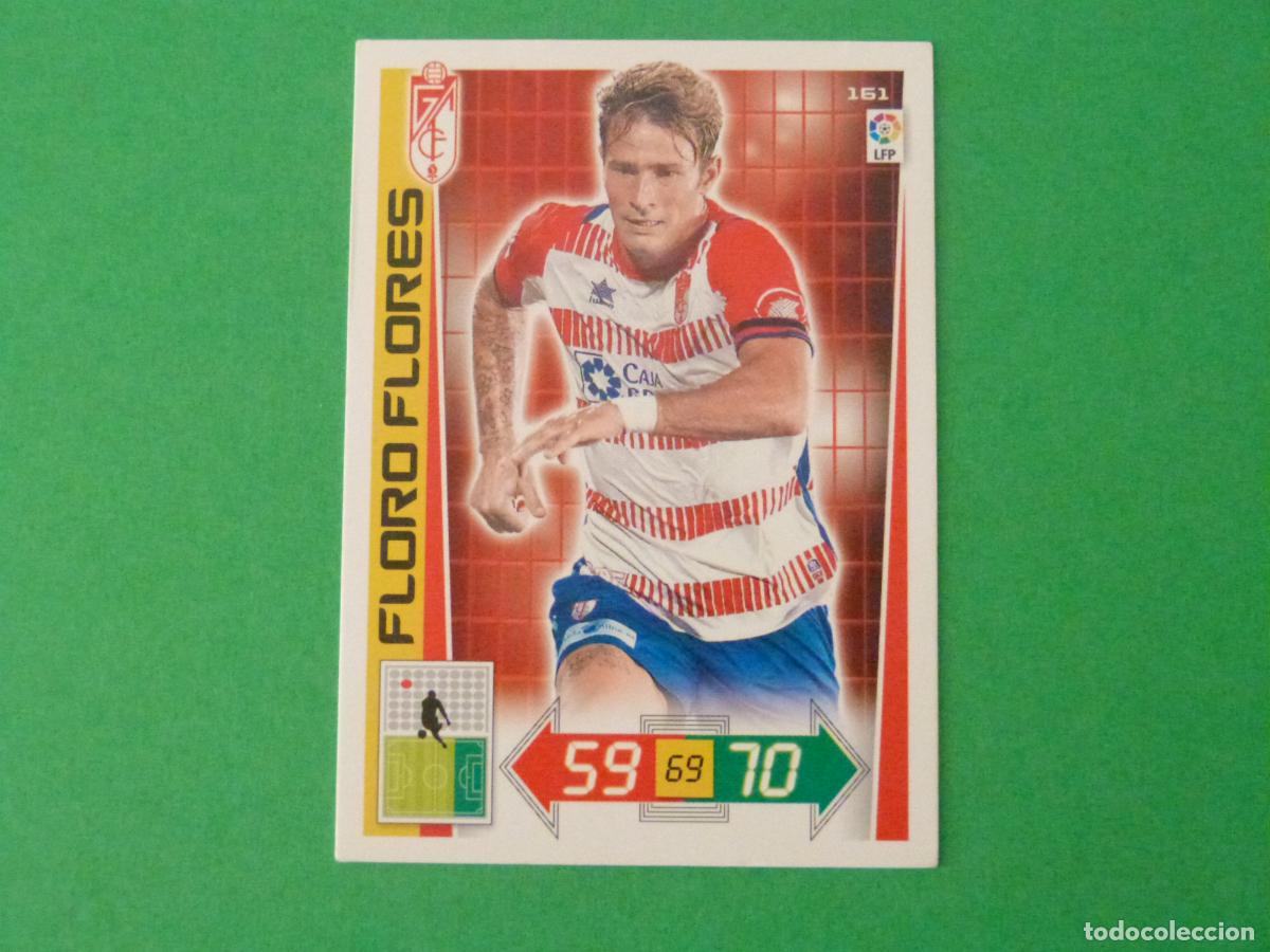 Cromos de Futebol: TRADING CARD FUTBOL FLORO FLORES GRANADA C.F. N&ordm; 161 LIGA ADRENALYN XL 2012-2013/12-13
