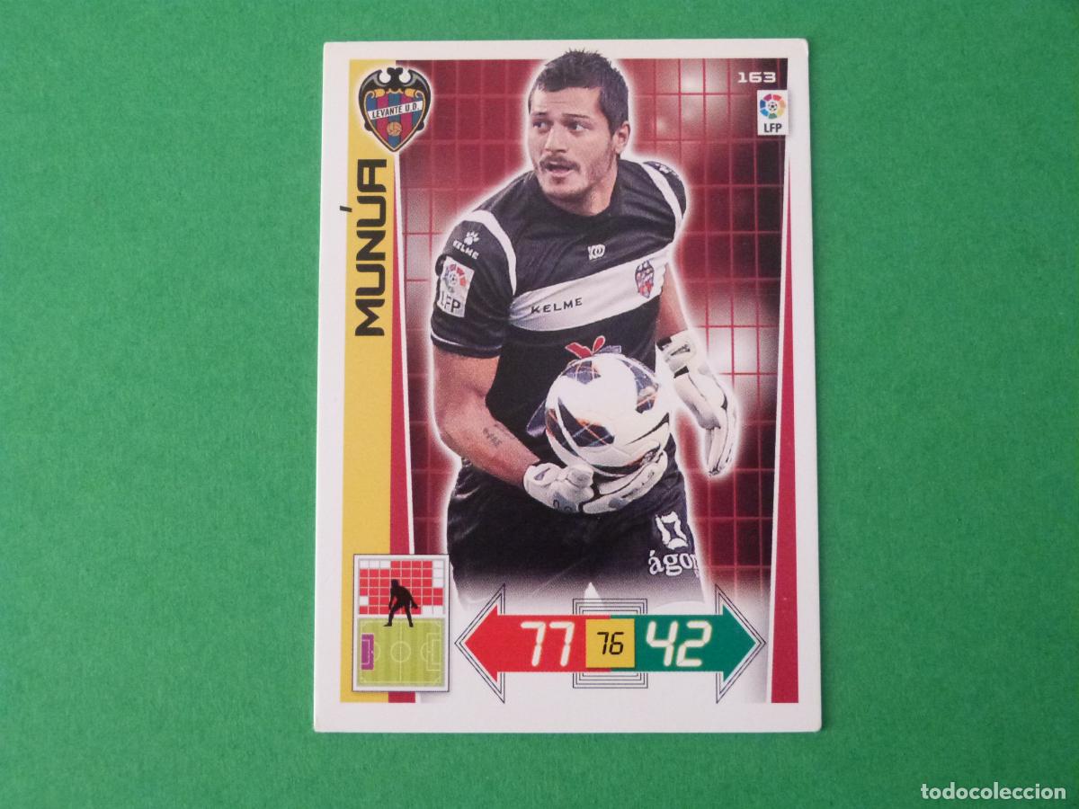 Cromos de Futebol: TRADING CARD FUTBOL MUNUA LEVANTE U.D. N&ordm; 163 LIGA ADRENALYN XL 2012-2013/12-13