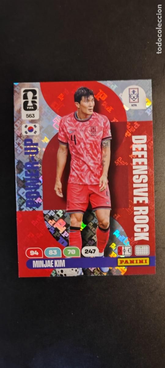 Cromos de F&uacute;tbol: ADRENALYN XL FIFA WORLD CUP 2026 CARD POWER-UP KIM KOREA # 563 PANINI
