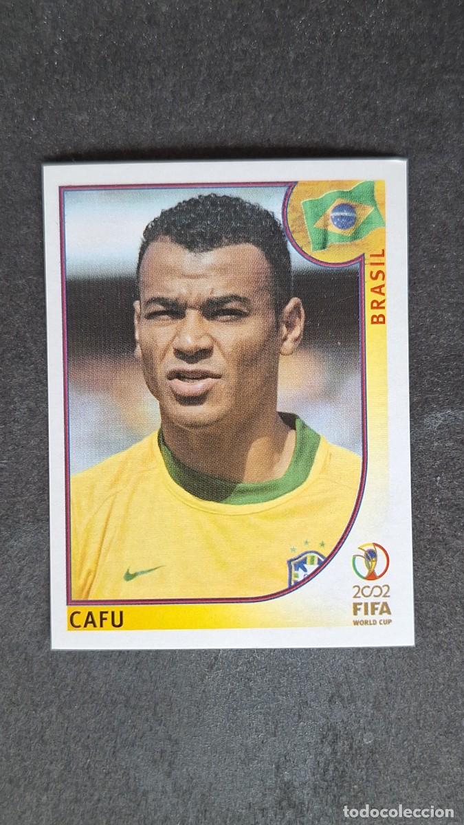 Cromos de F&uacute;tbol: L2 CAFU SELECCION BRASIL 172 MUNDIAL KOREA Y JAPON 2002 PANINI NUNCA PEGADO SIN PEGAR