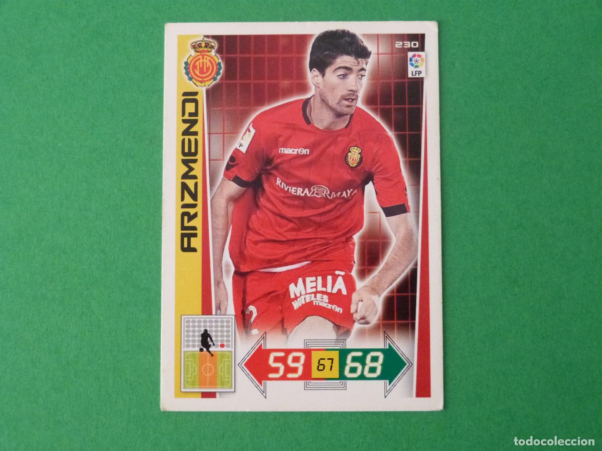 Cromos de F&uacute;tbol: TRADING CARD FUTBOL ARIZMENDI R.C.D. MALLORCA N&ordm; 230 LIGA ADRENALYN XL 2012-2013/12-13