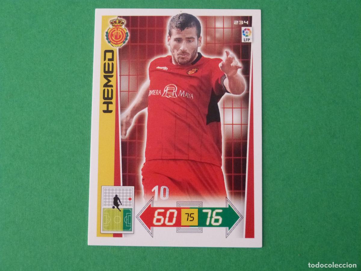 Cromos de F&uacute;tbol: TRADING CARD FUTBOL HEMED R.C.D. MALLORCA N&ordm; 234 LIGA ADRENALYN XL 2012-2013/12-13