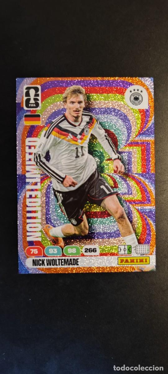 Football Stickers: ADRENALYN XL FIFA WORLD CUP 2026 CARD LIMITED EDITION WOLTEMADE ALEMANIA # PANINI