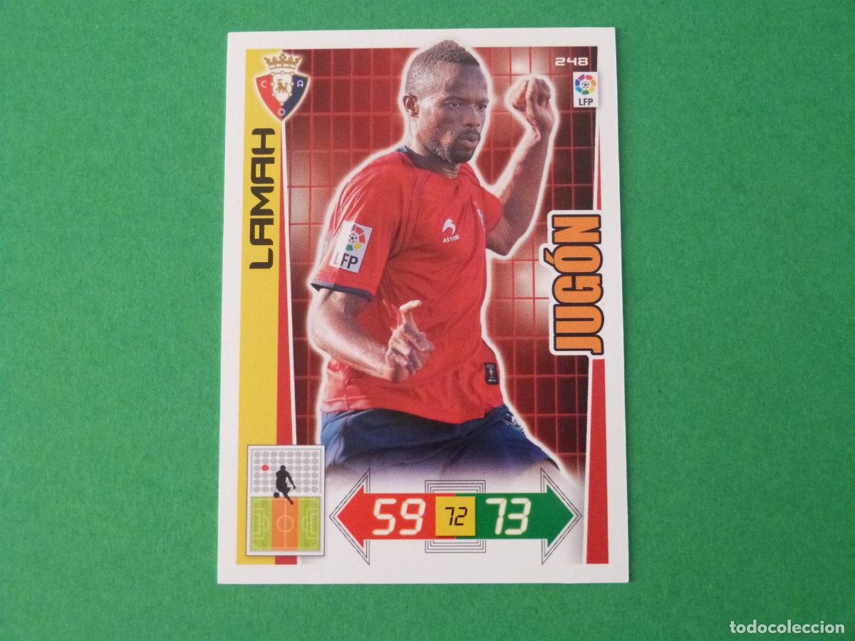 Cartes &agrave; collectionner de Football: TRADING CARD FUTBOL LAMAH AT. OSASUNA N&ordm; 248 LIGA ADRENALYN XL 2012-2013/12-13