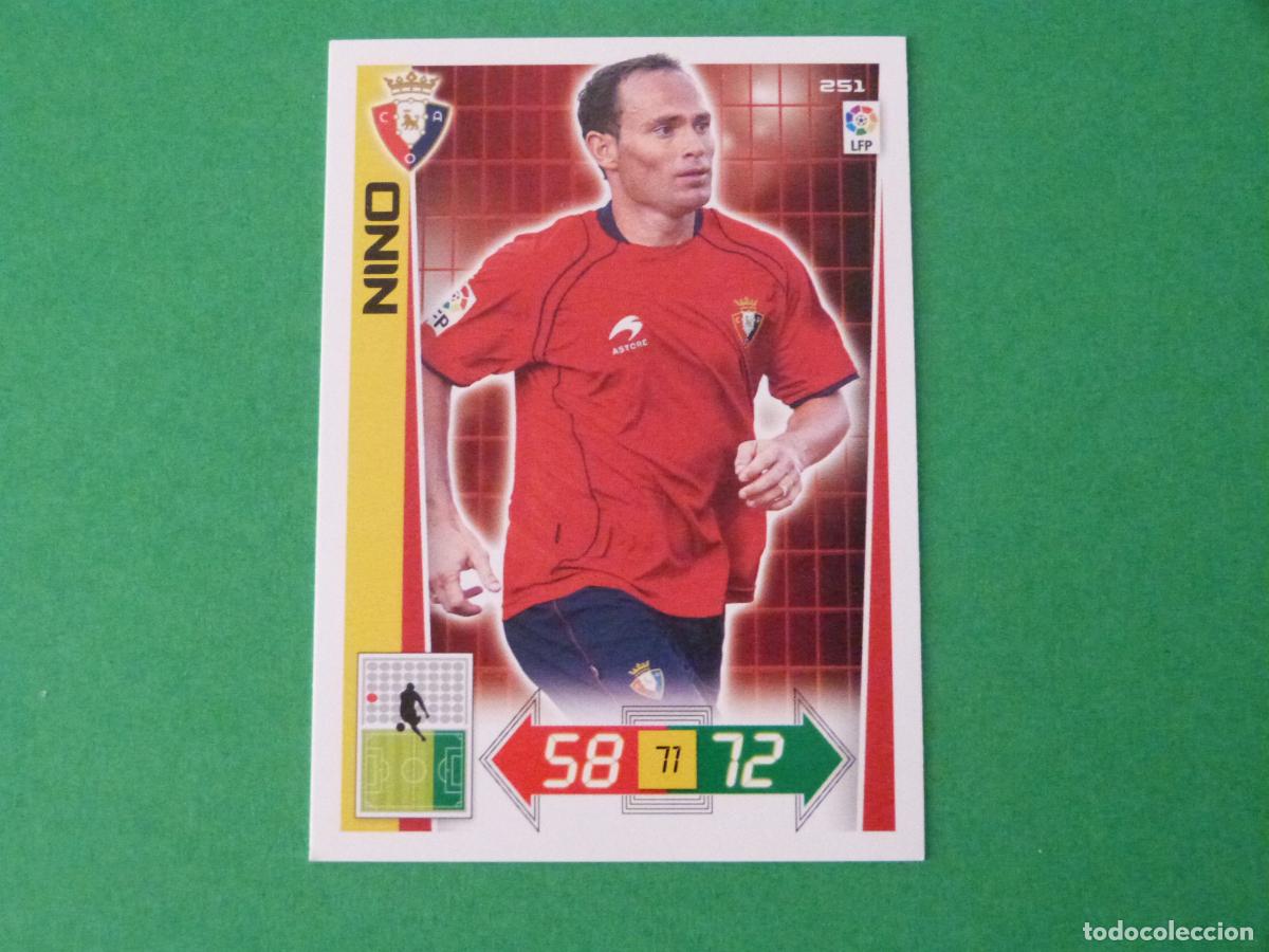 Cartes &agrave; collectionner de Football: TRADING CARD FUTBOL NINO AT. OSASUNA N&ordm; 251 LIGA ADRENALYN XL 2012-2013/12-13