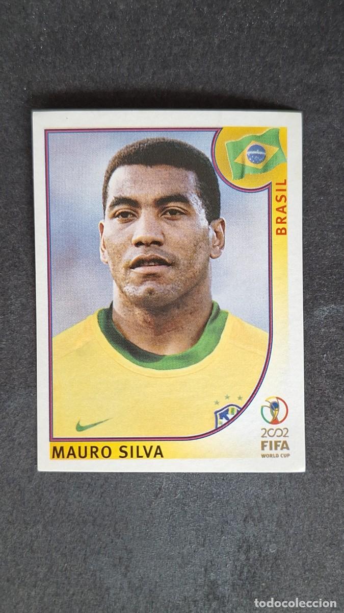 Figurine di Calcio: L2 MAURO SILVA SELECCION BRASIL 179 MUNDIAL KOREA Y JAPON 2002 PANINI NUNCA PEGADO SIN PEGAR
