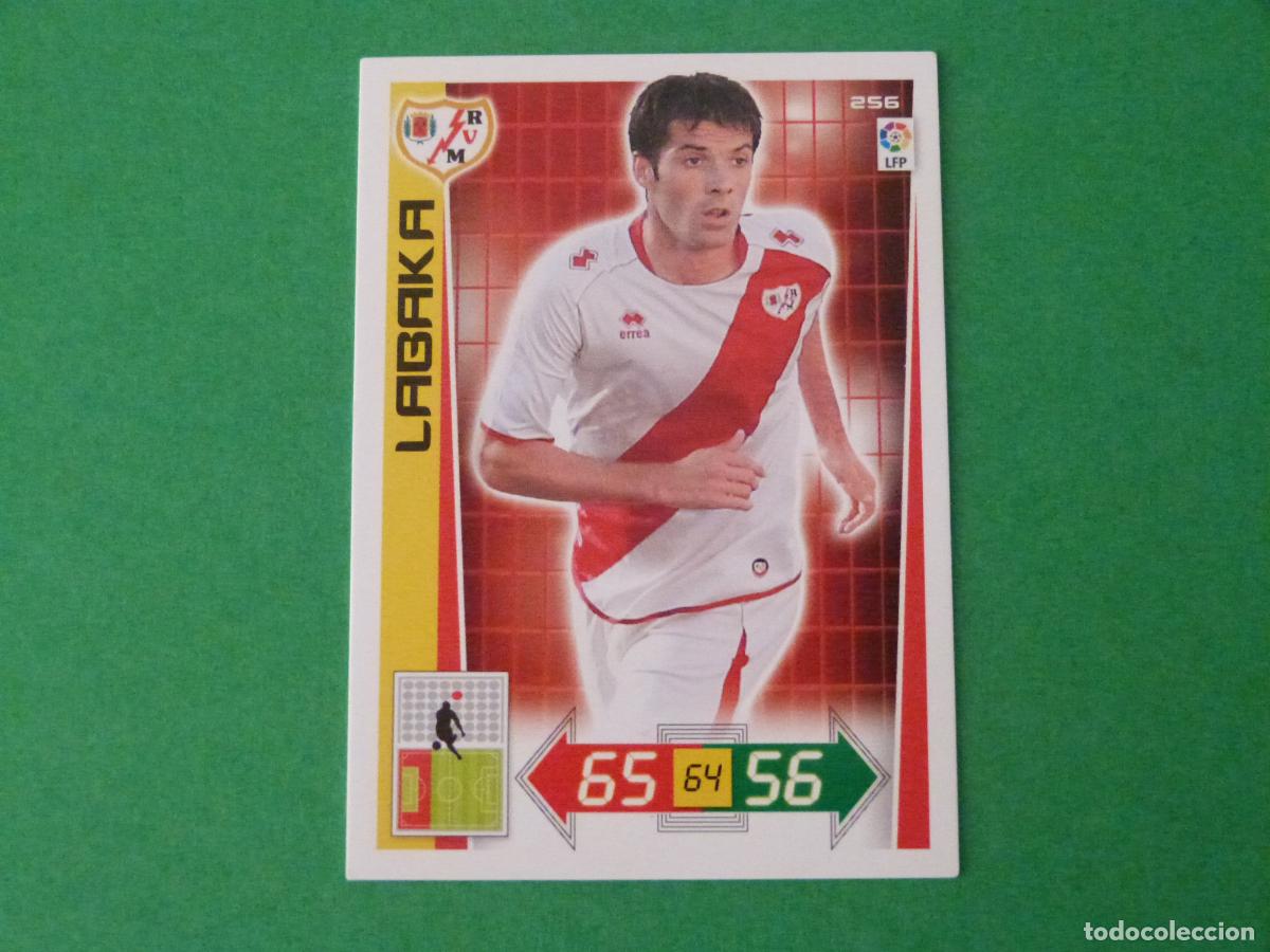 Cromos de F&uacute;tbol: TRADING CARD FUTBOL LABAKA RAYO VALLECANO N&ordm; 256 LIGA ADRENALYN XL 2012-2013/12-13
