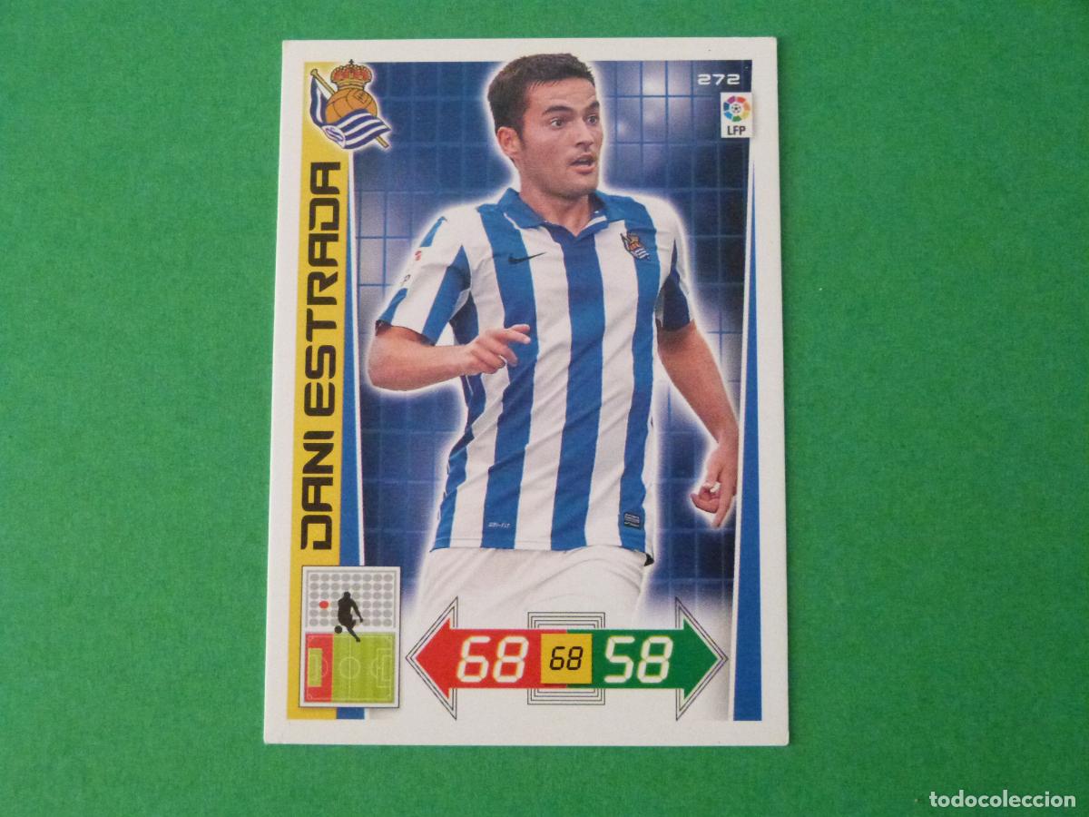 Figurine di Calcio: TRADING CARD FUTBOL DANI ESTRADA REAL SOCIEDAD N&ordm; 272 LIGA ADRENALYN XL 2012-2013/12-13