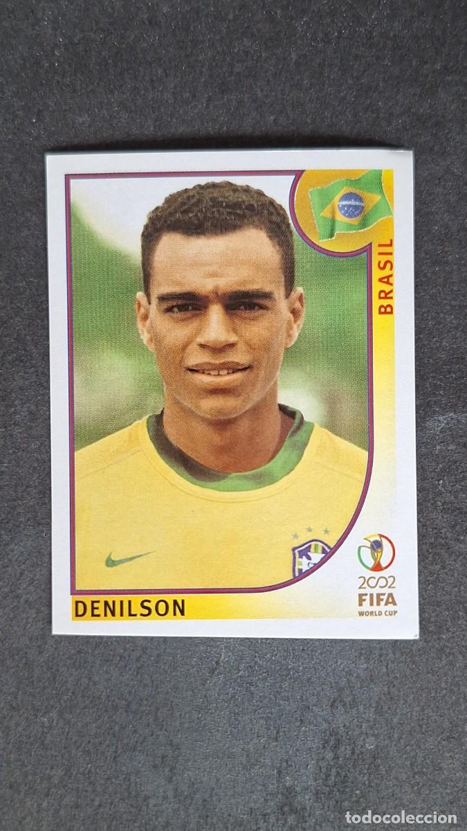 Figurine di Calcio: L2 DENILSON SELECCION BRASIL 182 MUNDIAL KOREA Y JAPON 2002 PANINI NUNCA PEGADO SIN PEGAR