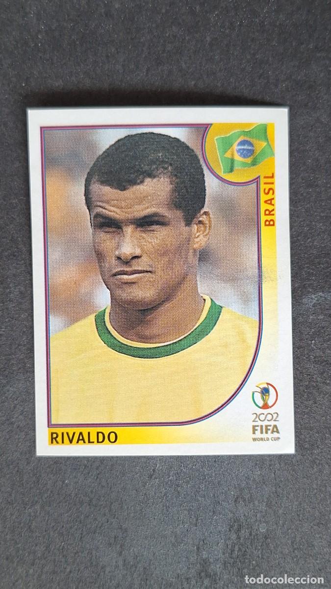 Figurine di Calcio: L2 RIVALDO SELECCION BRASIL 183 MUNDIAL KOREA Y JAPON 2002 PANINI NUNCA PEGADO SIN PEGAR