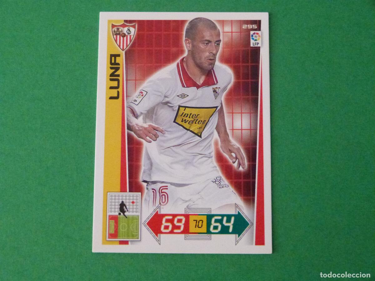 Figurine di Calcio: TRADING CARD FUTBOL LUNA SEVILLA F.C. N&ordm; 295 LIGA ADRENALYN XL 2012-2013/12-13