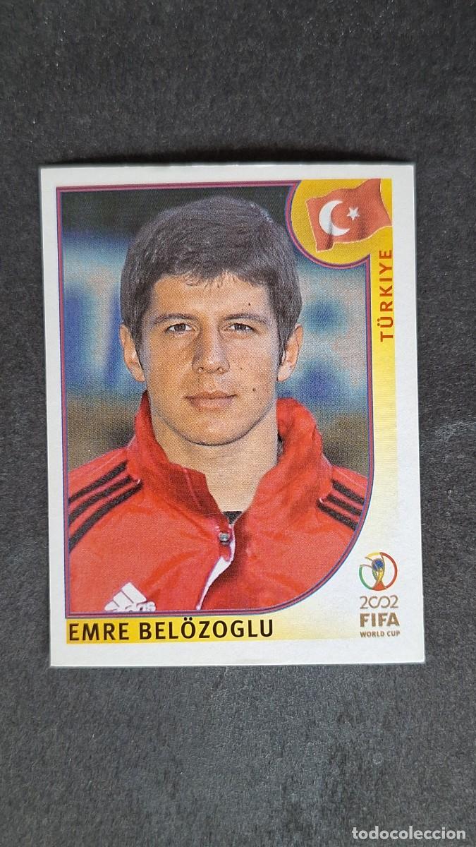 Cromos de F&uacute;tbol: L2 BEL&Ouml;ZUGLU SELECCION TURQUIA 199 MUNDIAL KOREA Y JAPON 2002 PANINI NUNCA PEGADO SIN PEGAR
