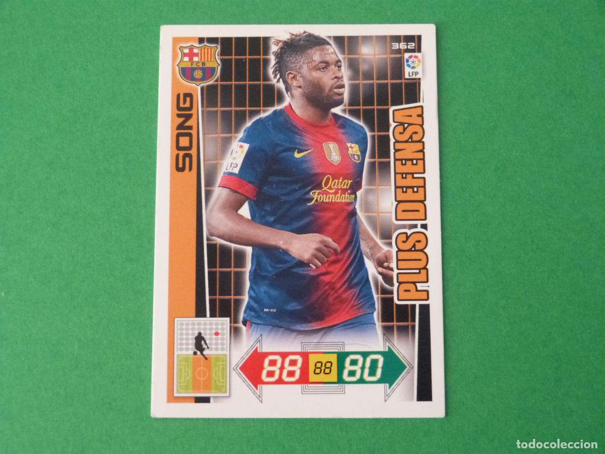 Cromos de F&uacute;tbol: TRADING CARD FUTBOL SONG F.C. BARCELONA N&ordm; 362 LIGA ADRENALYN XL 2012-2013/12-13
