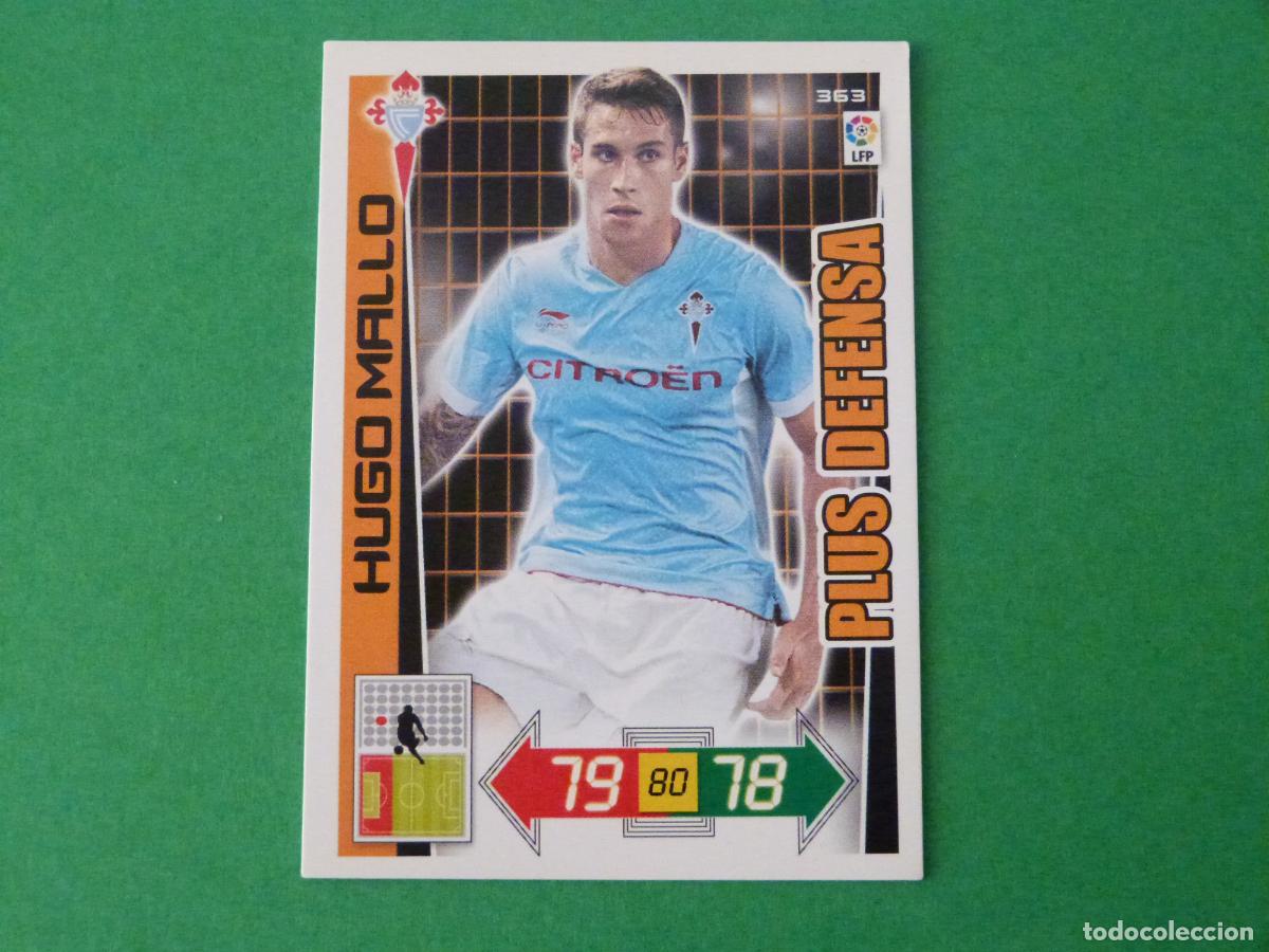Cromos de F&uacute;tbol: TRADING CARD FUTBOL HUGO MALLO CELTA DE VIGO N&ordm; 363 LIGA ADRENALYN XL 2012-2013/12-13