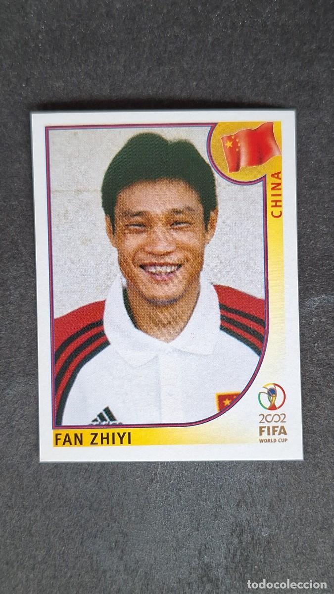 Cromos de F&uacute;tbol: L2 FAN ZHIYI SELECCION CHINA 212 MUNDIAL KOREA Y JAPON 2002 PANINI NUNCA PEGADO SIN PEGAR