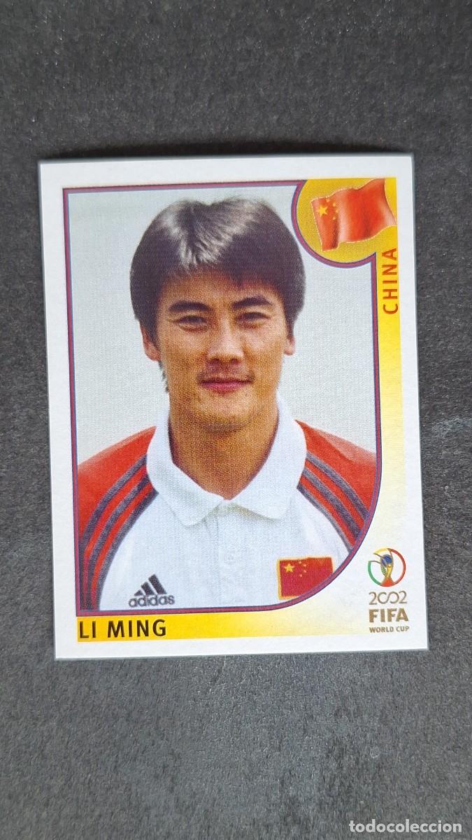 Cromos de F&uacute;tbol: L2 LI MIN SELECCION CHINA 213 MUNDIAL KOREA Y JAPON 2002 PANINI NUNCA PEGADO SIN PEGAR