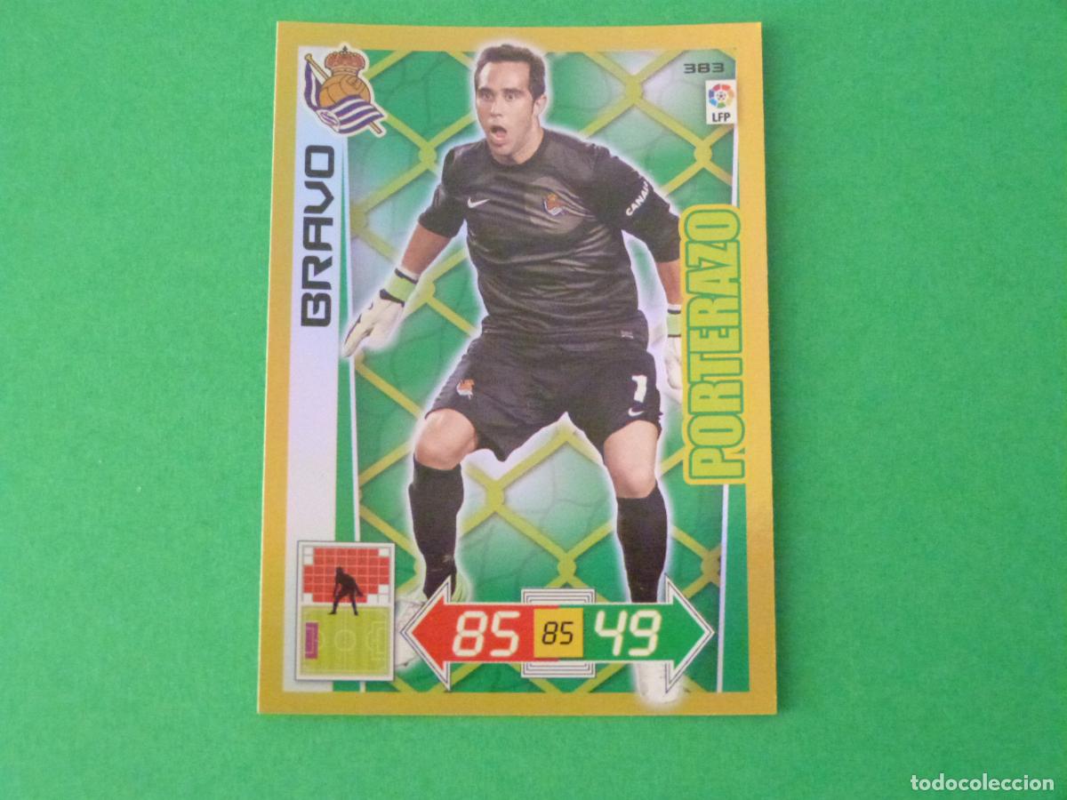 Cromos de F&uacute;tbol: TRADING CARD FUTBOL BRAVO REAL SOCIEDAD N&ordm; 383 LIGA ADRENALYN XL 2012-2013/12-13