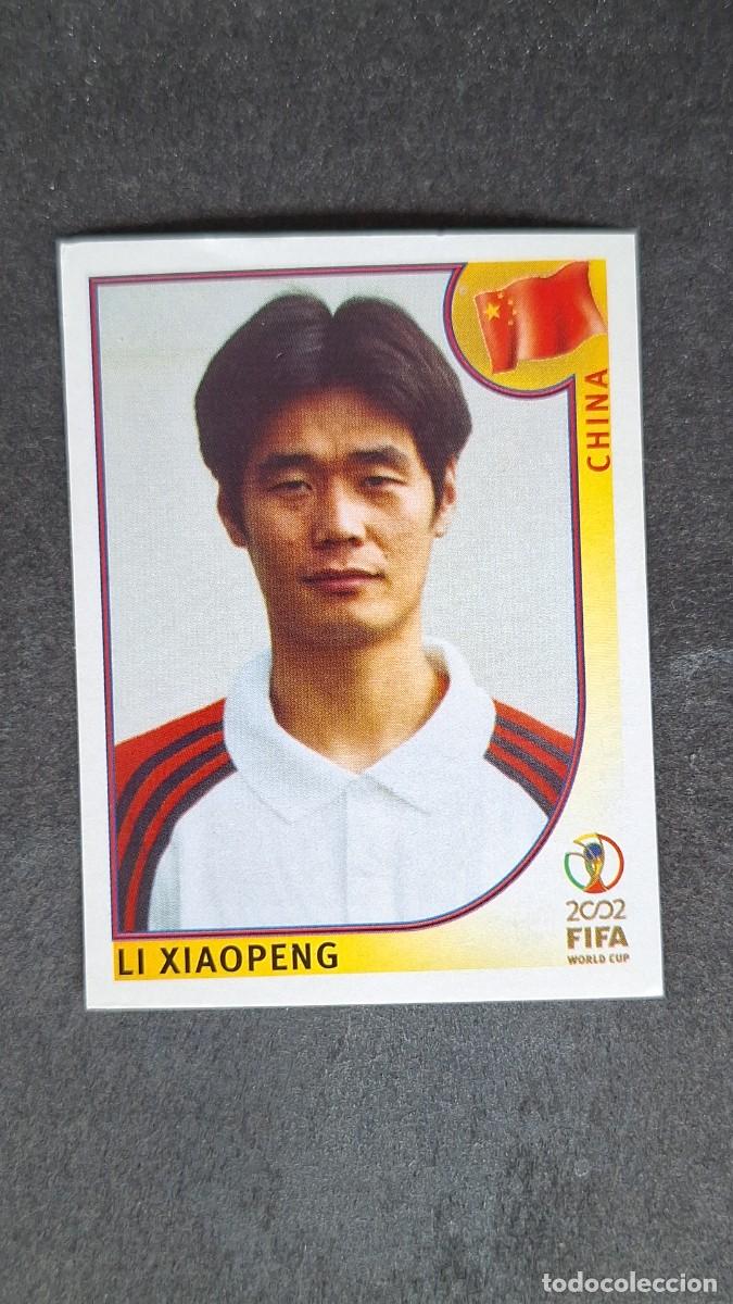 Cromos de F&uacute;tbol: L2 LI XIOAPENG SELECCION CHINA 216 MUNDIAL KOREA Y JAPON 2002 PANINI NUNCA PEGADO SIN PEGAR