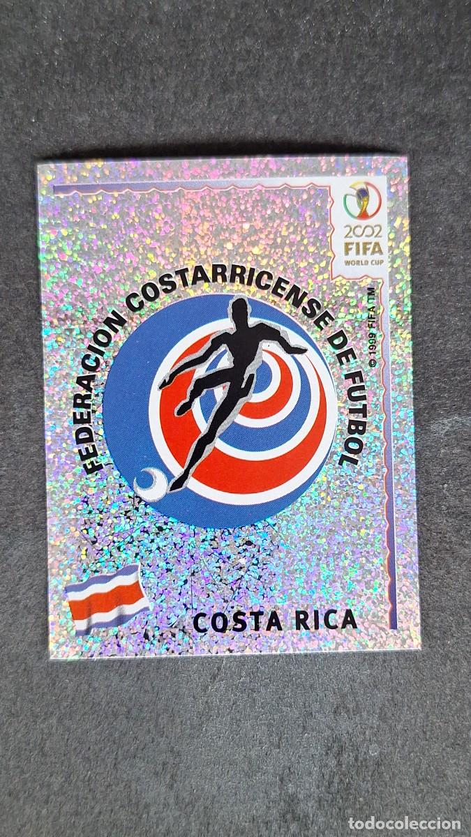 Figurine di Calcio: L2 ESCUDO SELECCION COSTA RICA 224 MUNDIAL KOREA Y JAPON 2002 PANINI NUNCA PEGADO SIN PEGAR