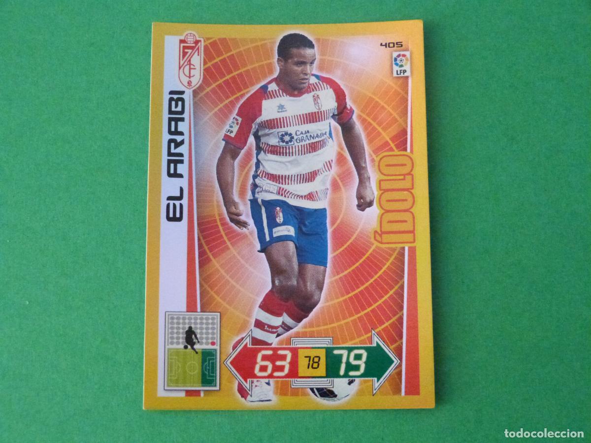 Cromos de F&uacute;tbol: TRADING CARD FUTBOL EL ARABI GRANADA C.F. N&ordm; 405 LIGA ADRENALYN XL 2012-2013/12-13