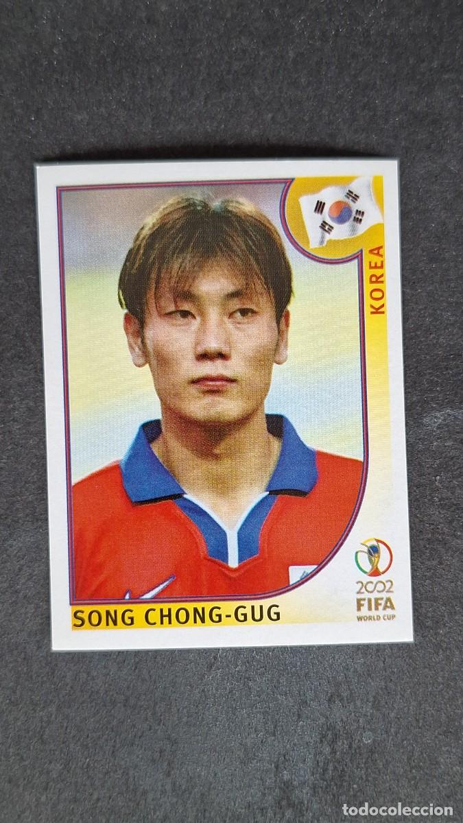 Cromos de F&uacute;tbol: L2 SONG CHONG-GUG SELECCION KOREA 248 MUNDIAL KOREA Y JAPON 2002 PANINI NUNCA PEGADO SIN PEGAR