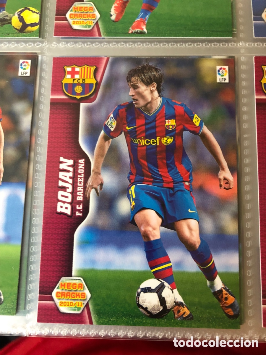 Cromos de F&uacute;tbol: Megacracks 2010 2011 bojan 71 Barcelona