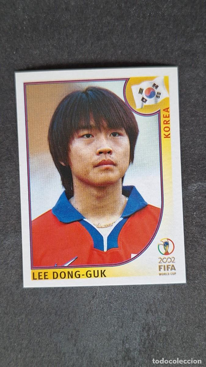 Cromos de F&uacute;tbol: L2 LEE DONG-GUK SELECCION KOREA 254 MUNDIAL KOREA Y JAPON 2002 PANINI NUNCA PEGADO SIN PEGAR