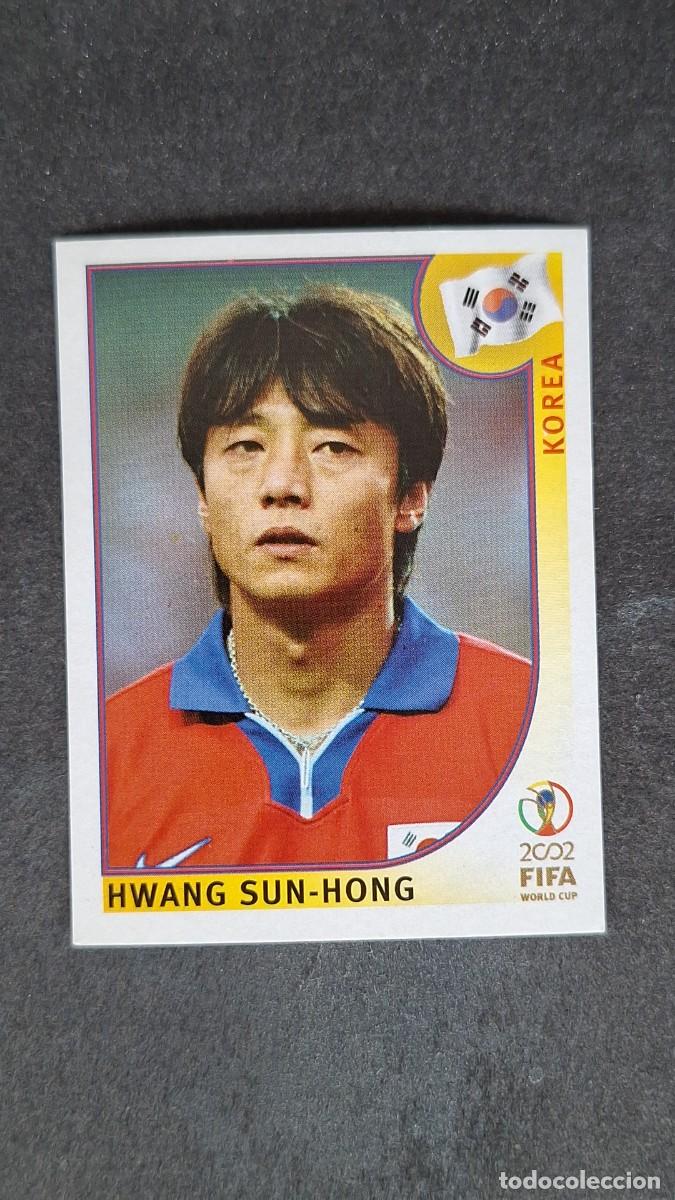 Cromos de F&uacute;tbol: L2 HWANG SUN-HONG SELECCION KOREA 257 MUNDIAL KOREA Y JAPON 2002 PANINI NUNCA PEGADO SIN PEGAR