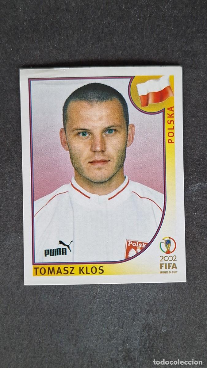 Cromos de F&uacute;tbol: L2 TOMASZ KLOS SELECCION POLONIA 262 MUNDIAL KOREA Y JAPON 2002 PANINI NUNCA PEGADO SIN PEGAR