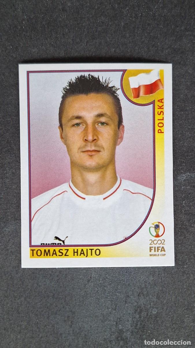 Cromos de F&uacute;tbol: L2 TOMASZ HAJTO SELECCION POLONIA 263 MUNDIAL KOREA Y JAPON 2002 PANINI NUNCA PEGADO SIN PEGAR