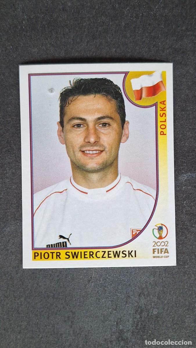 Cromos de F&uacute;tbol: L2 SWIERCZEWSKI SELECCION POLONIA 267 MUNDIAL KOREA Y JAPON 2002 PANINI NUNCA PEGADO SIN PEGAR