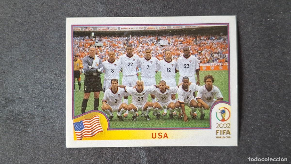 Fu&szlig;ball-Sticker: L2 EQUIPO SELECCION USA 277 MUNDIAL KOREA Y JAPON 2002 PANINI NUNCA PEGADO SIN PEGAR