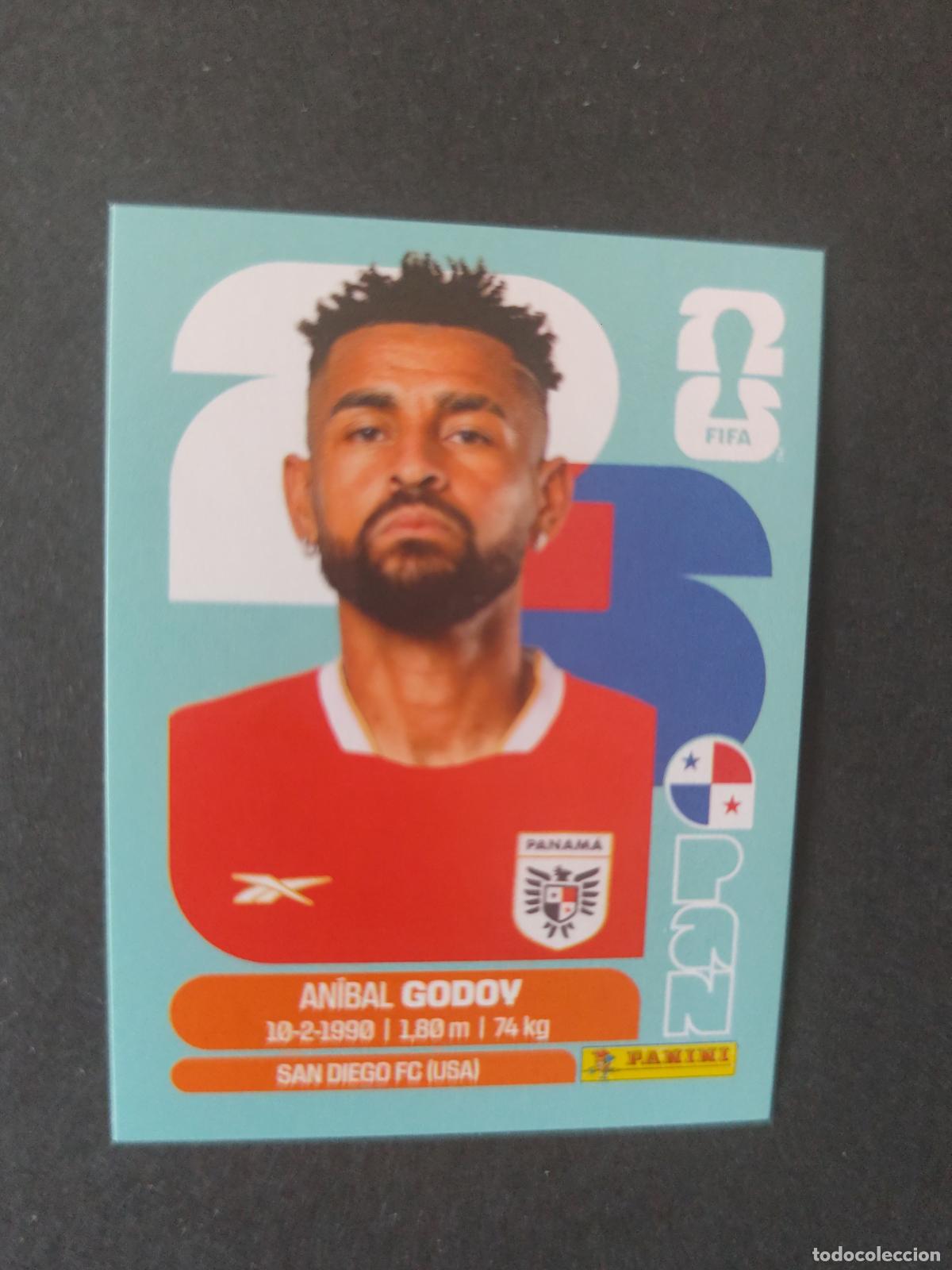 Cromos de F&uacute;tbol: PAN11 AN&Iacute;BAL GODOY 11 PANAM&Aacute; MUNDIAL FIFA WORLD CUP 2026 STICKER PANINI SIN PEGAR