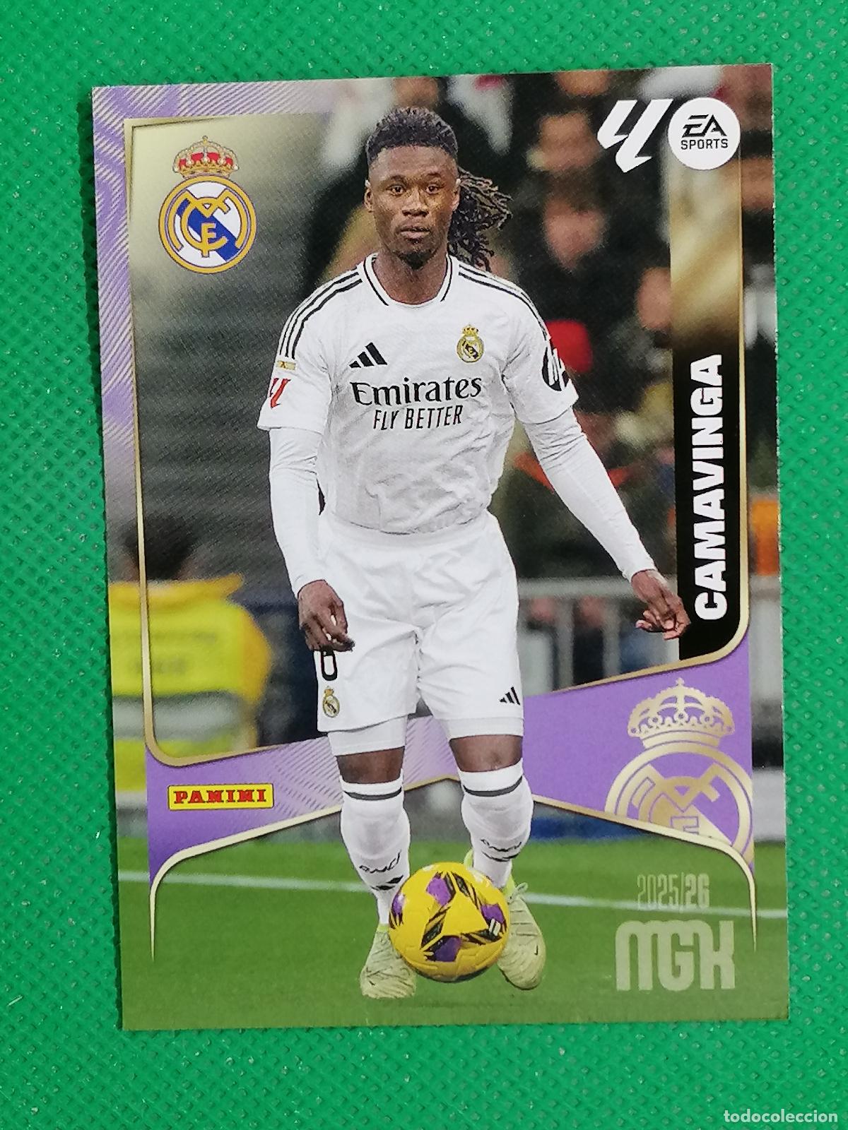 Cromos de F&uacute;tbol: 227 CAMAVINGA REAL MADRID ⚽ MEGACRACKS LIGA 2025 2026 25 26 ⚽