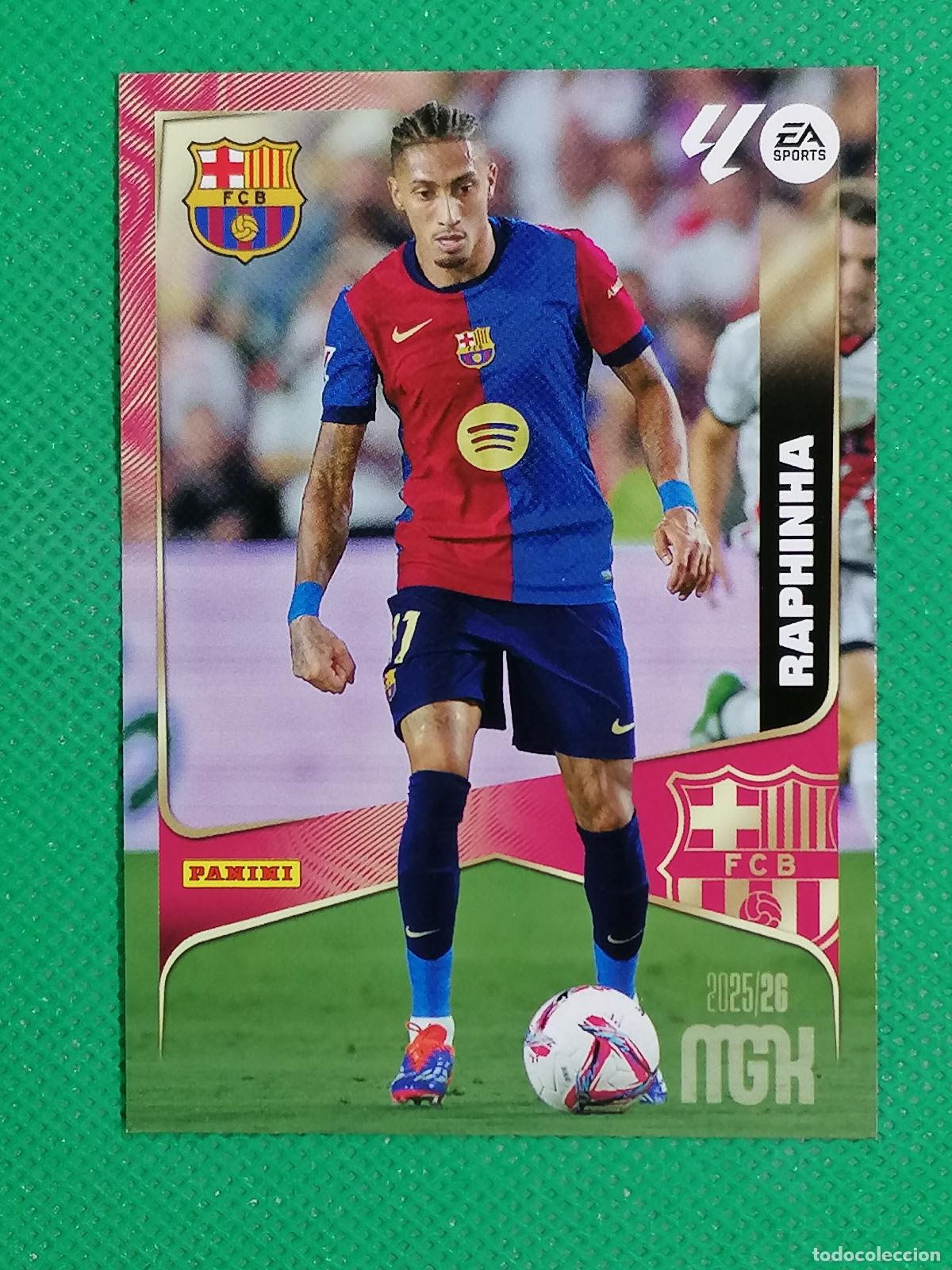 Cromos de F&uacute;tbol: 90 RAPHINHA BARCELONA ⚽ MEGACRACKS LIGA 2025 2026 25 26 ⚽