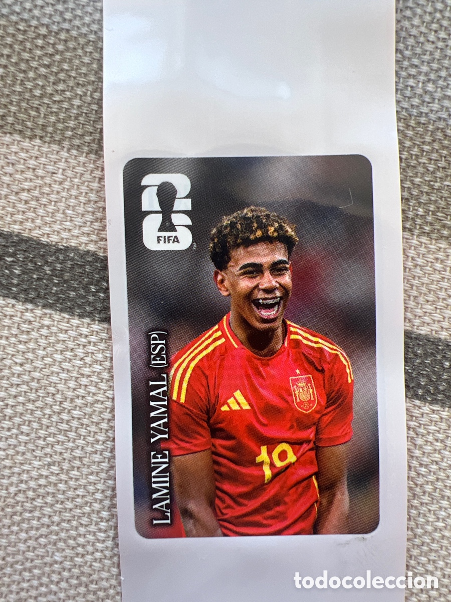 Cromos de F&uacute;tbol: LAMINE YAMAL SELECCION ESPA&Ntilde;A COCA-COLA FIFA WORLD CUP 2026 -YAMAL COCACOLA MUNDIAL 2026 -C7