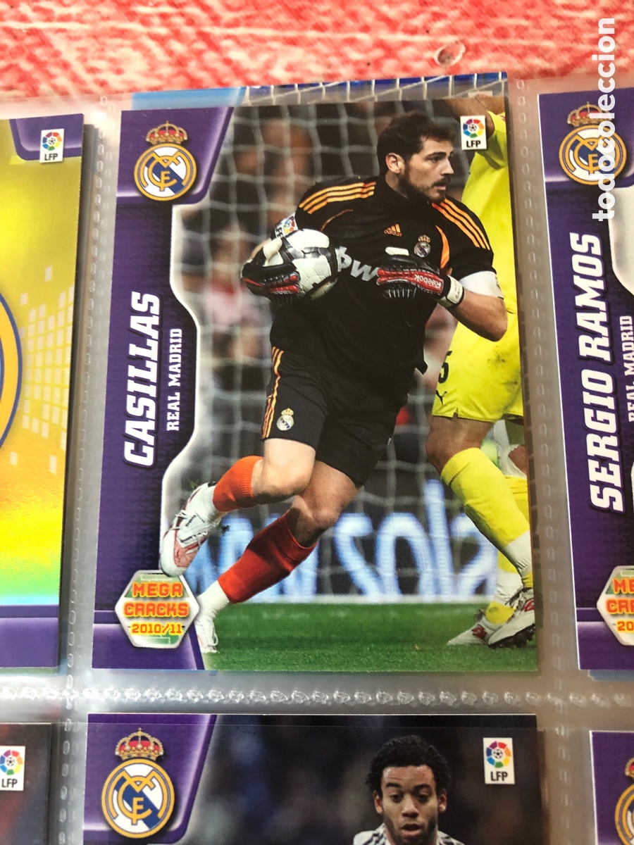 Cromos de F&uacute;tbol: Megacracks 2010 2011 casillas 164 real Madrid