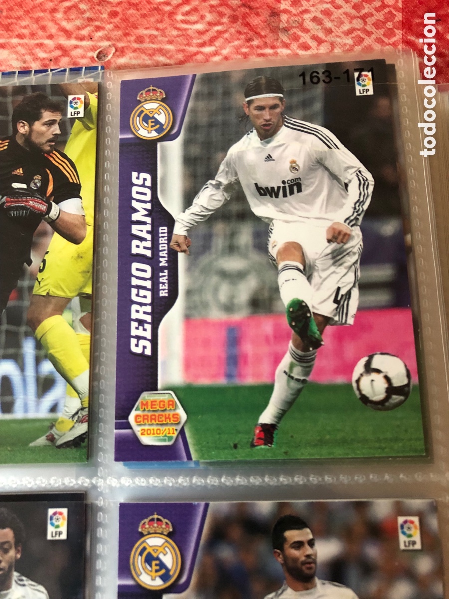 Cromos de F&uacute;tbol: Megacracks 2010 2011 Sergio Ramos 165 real Madrid