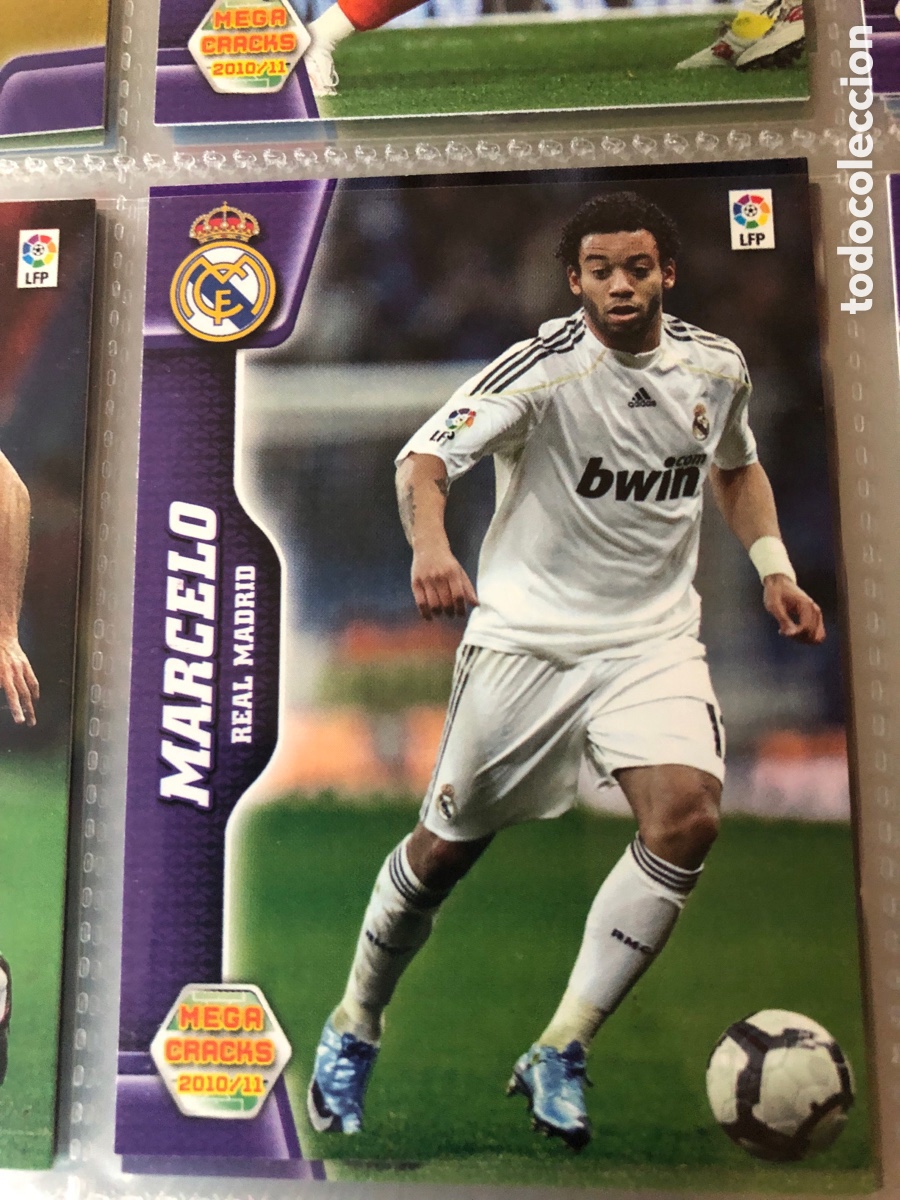 Cromos de F&uacute;tbol: Megacracks 2010 2011 Marcelo 167 real Madrid