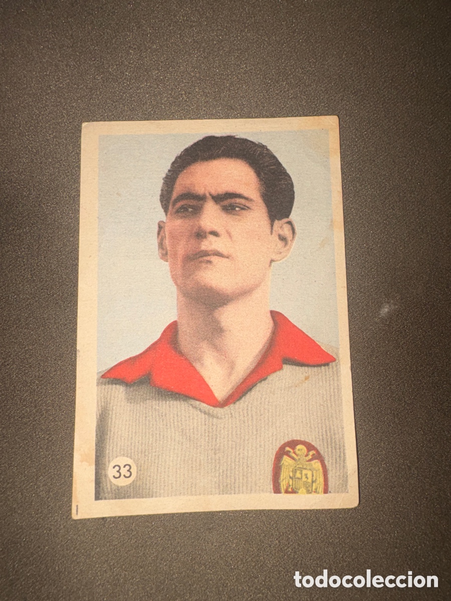 Cromos de F&uacute;tbol: Antiguo cromo RAMALLETS,selecci&oacute;n espa&ntilde;ola,chocolates llores*VILLAJOYOSA*alicante*ver fotos*