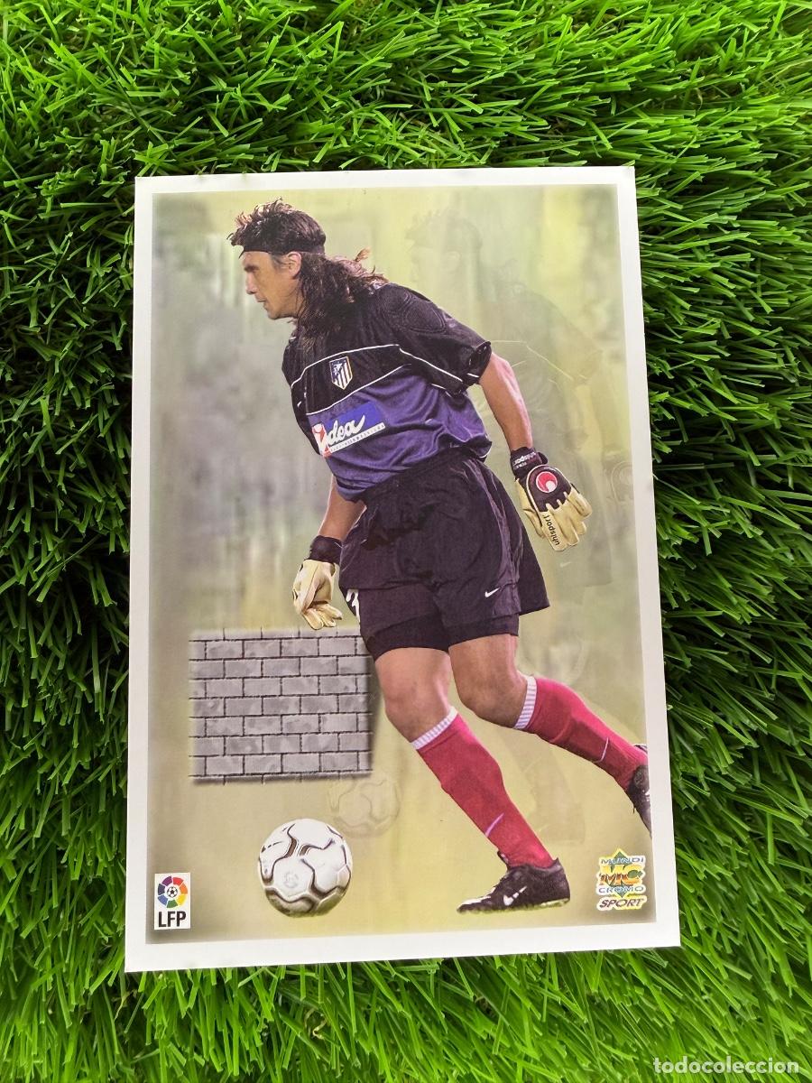 Cromos de F&uacute;tbol: N&ordm; 5 Mono Burgos Atl&eacute;tico de Madrid Mundicromo Top Liga 03 04