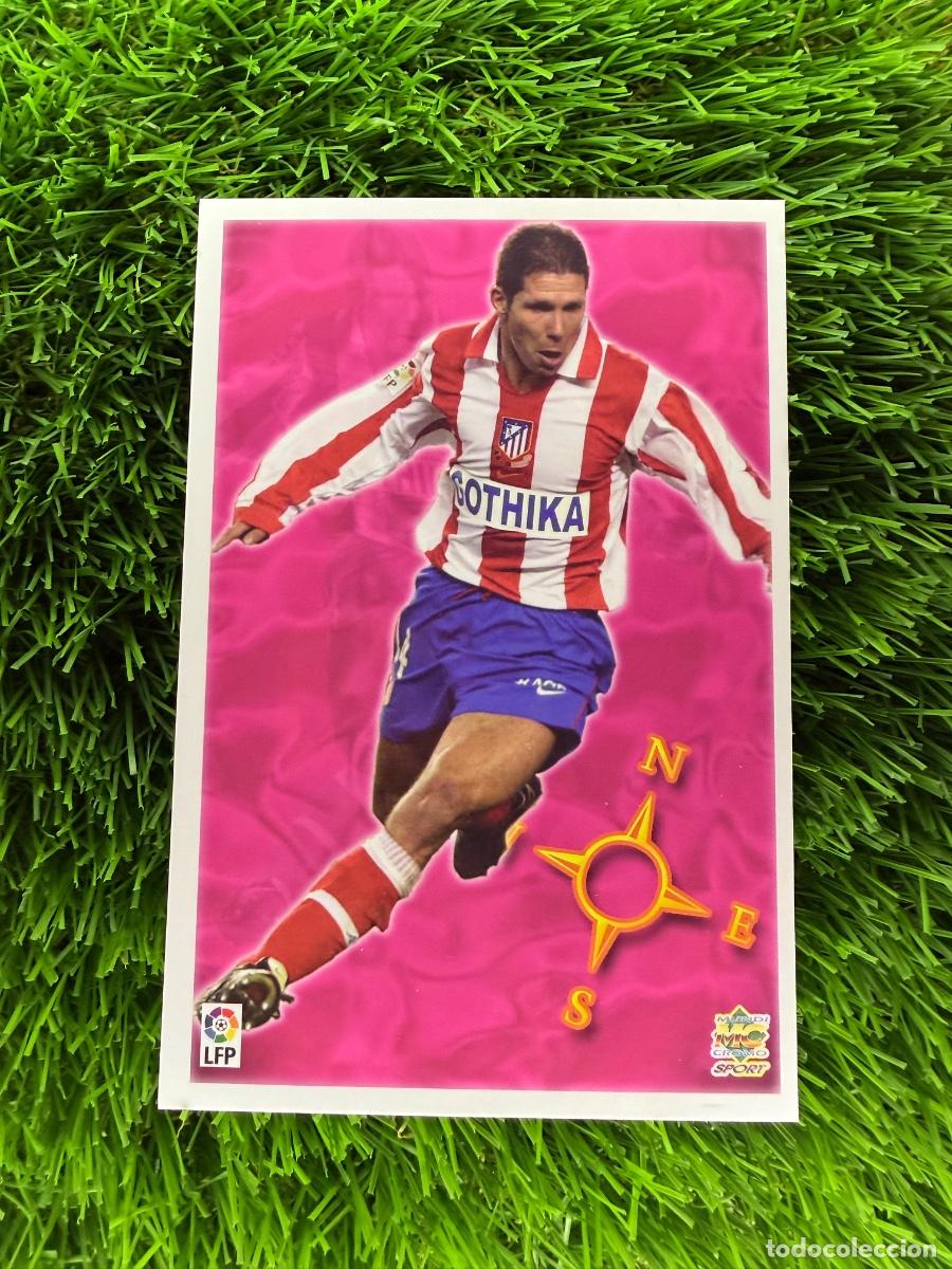 Cromos de F&uacute;tbol: N&ordm; 64 Simeone Atl&eacute;tico de Madrid Mundicromo Top Liga 03 04