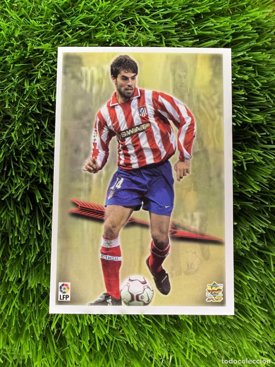 Fu&szlig;ball-Sticker: N&ordm; 89 &Aacute;lvaro Novo Atl&eacute;tico de Madrid Mundicromo Top Liga 03 04