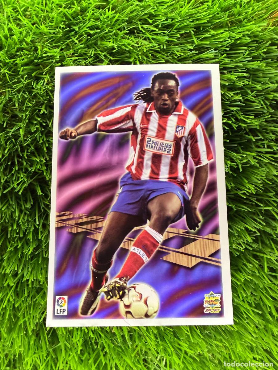 Cromos de F&uacute;tbol: N&ordm; 121 Musampa Atl&eacute;tico de Madrid Mundicromo Top Liga 03 04