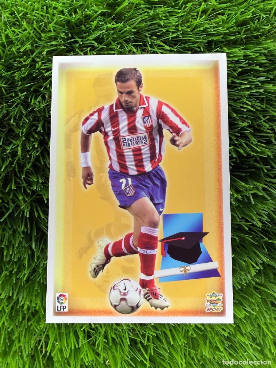 Cromos de F&uacute;tbol: N&ordm; 158 Nikolaidis Atl&eacute;tico de Madrid Mundicromo Top Liga 03 04