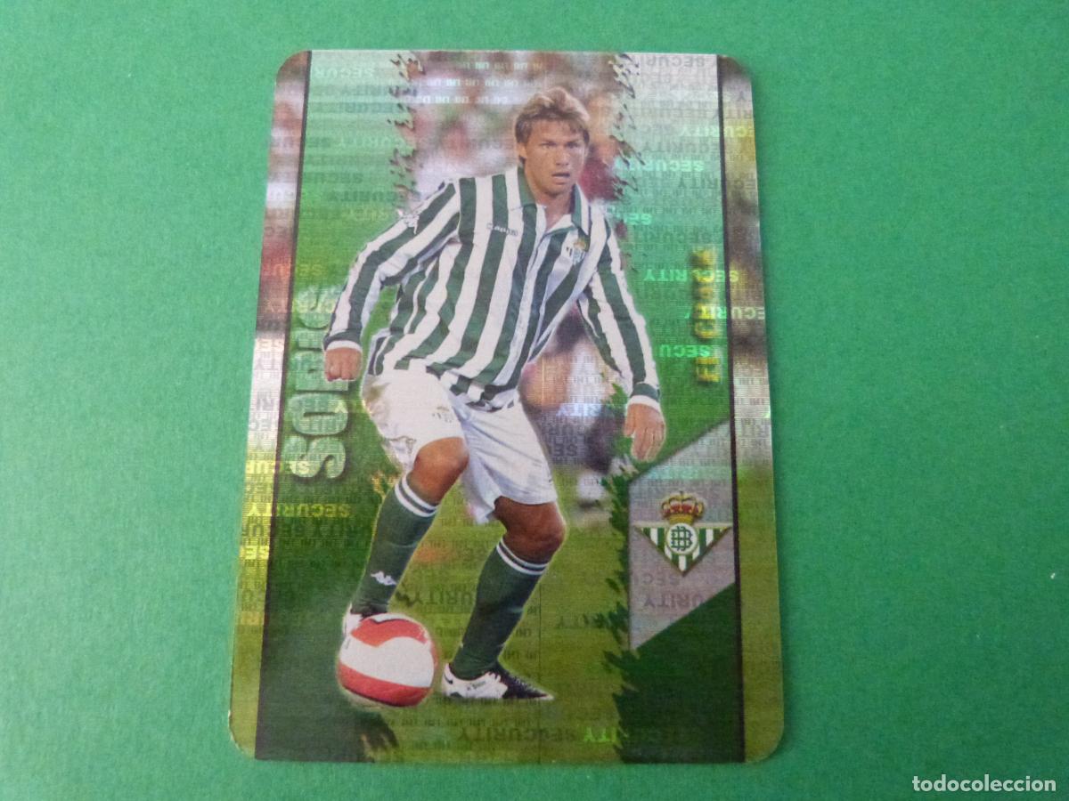 Cromos de F&uacute;tbol: TRADING CARD FUTBOL SOBIS REAL BETIS BALOMPIE SECURITY N&ordm; 431 FICHAS LIGA MUNDICROMO 2007-2008/07-08