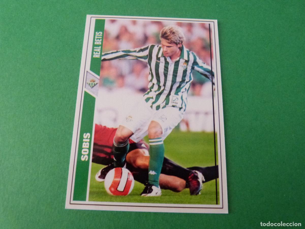 Cromos de F&uacute;tbol: TRADING CARD FUTBOL SOBIS REAL BETIS BALOMPIE N&ordm; 426 FICHAS LIGA MUNDICROMO 2007-2008/07-08